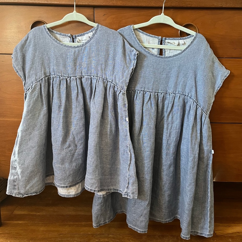 LIL’ ATELIER Linen Tunic Dresses